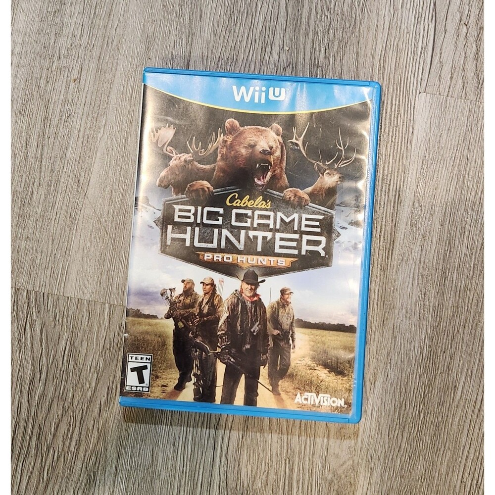 Cabelas Big Game Hunter Video Game Good Pre Owned Condition